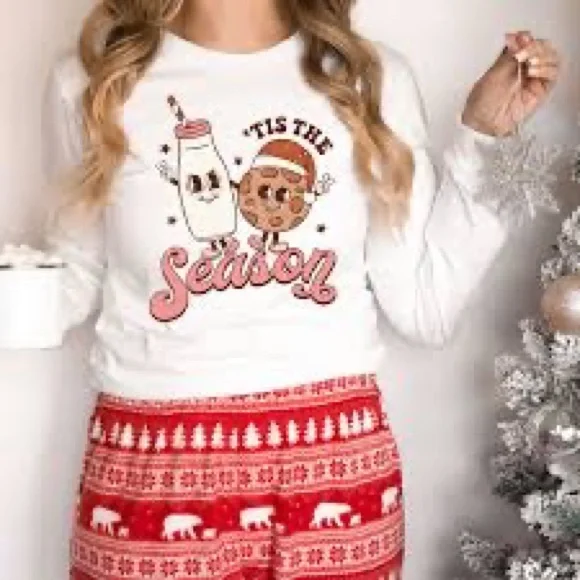 Tis the Season Milk and Cookies - Picture 2 of 3